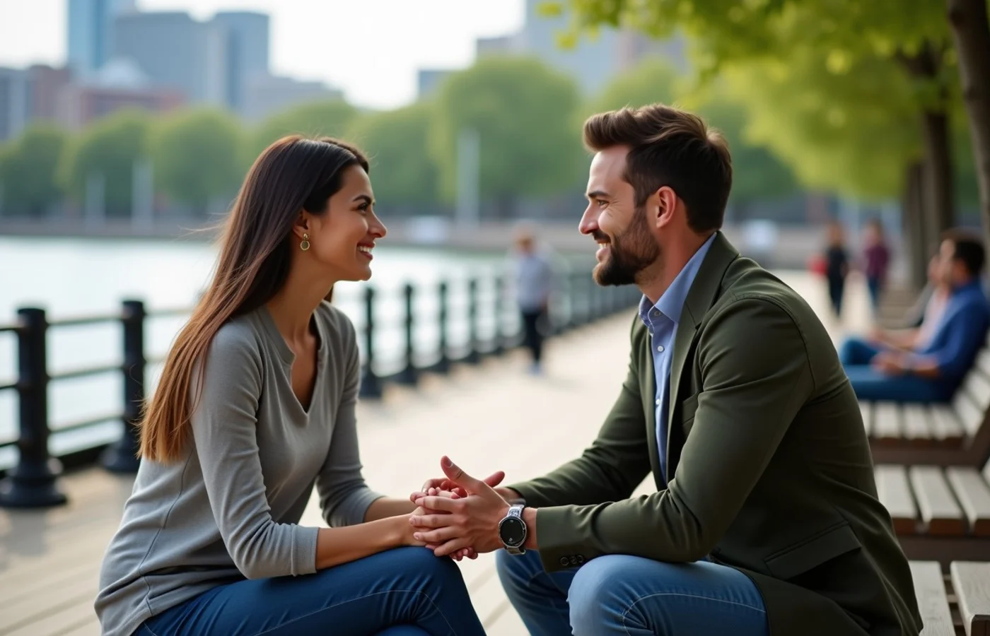 Ask directly about exclusivity and relationship labels - supporting editorial photograph