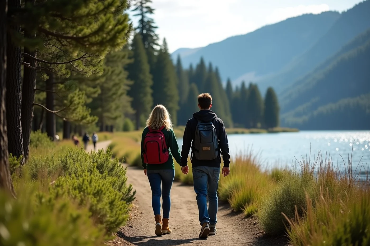 Kelowna’s recreational culture creates social opportunities with different levels of formality - supporting editorial photograph