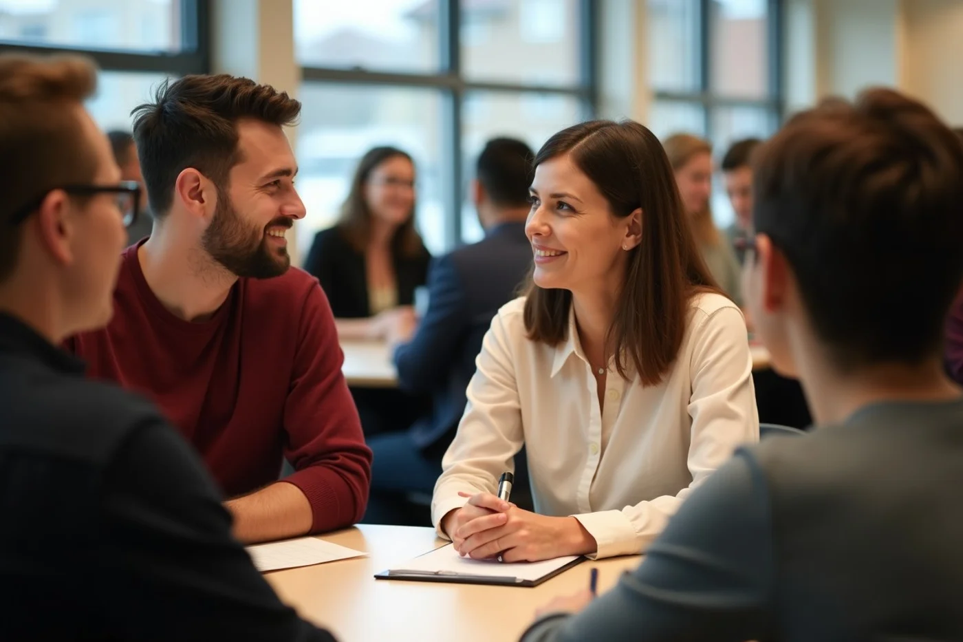 A considerate introduction begins with the activity instead of an immediate romantic pitch - supporting editorial photograph