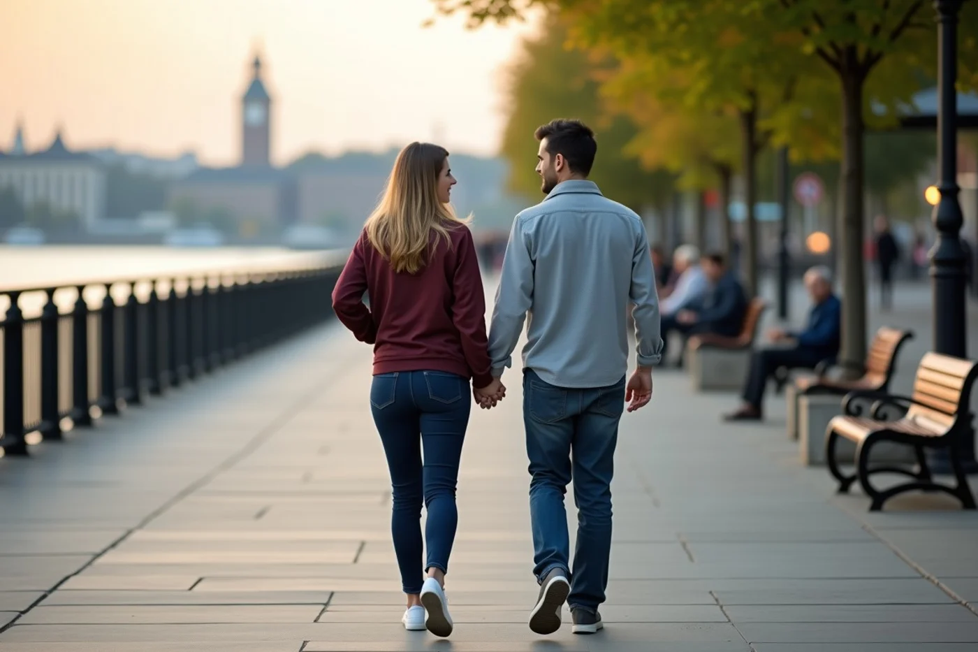 Introduce a partner when both people understand what the meeting signifies - supporting editorial photograph