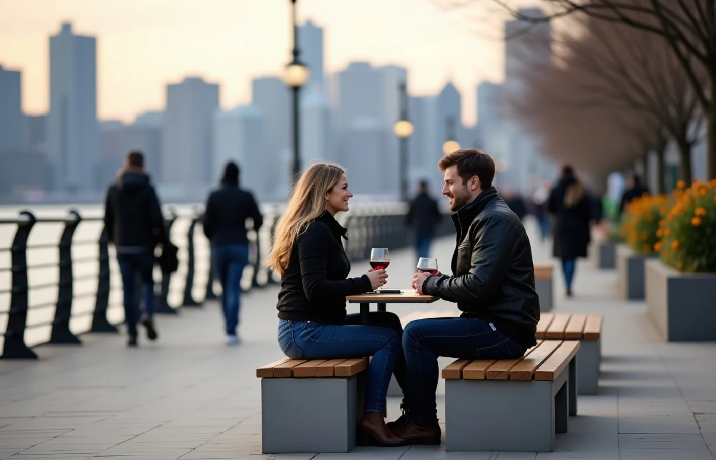 Language affects dating access in Montreal without determining who can connect - supporting editorial photograph